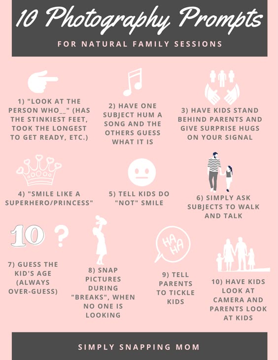 Family Photography Prompts
