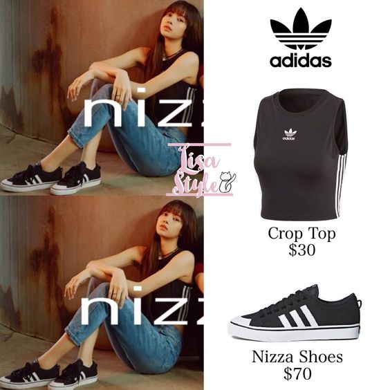 트위터의 LISA | STYLE 님: "180517— Adidas —— #BLACKPINK #블랙핑크 #LISA #리사 #LISAstyle #LISAcloset ✨… "