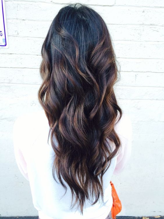 Pin By Ashley Thompson On Hair Hair Styles Black Hair Balayage Balayage Hair [ 752 x 564 Pixel ]