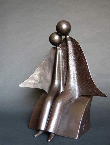 Jean-Pierre Augier metal sculpture