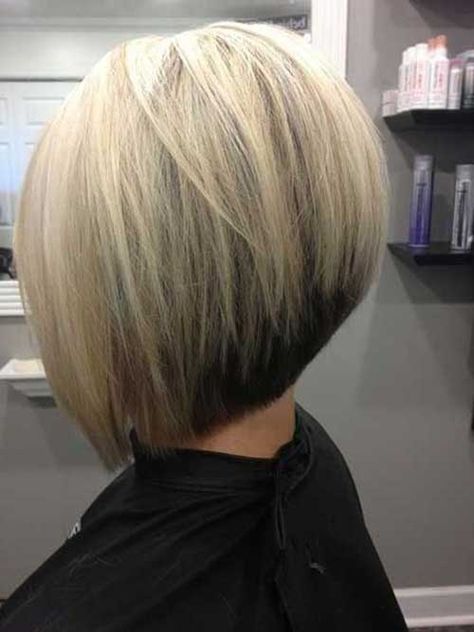 short inverted bob