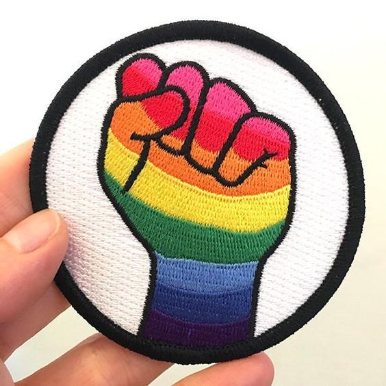 Transgender LGBTQ Drapeau ecusson brodé Patch