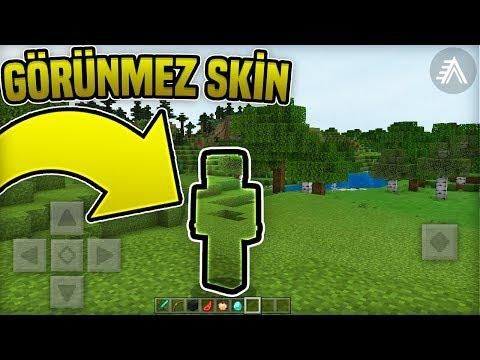 Minecraft Pe Görünmez Ski̇n Nasıl Yapılır Sunucularda çalişiyor Minecraft Minecraft Skin Minecraft Skins