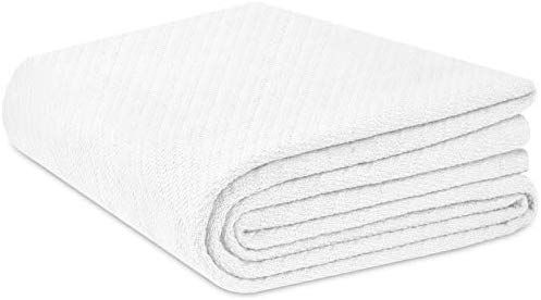 Twin Grey 100/% Soft Premium Cotton Thermal Blanket Snuggle in These Super Soft Cozy Cotton Blankets Perfect for Layering Any Bed Provides Comfort and Warmth for Years COTTON CRAFT