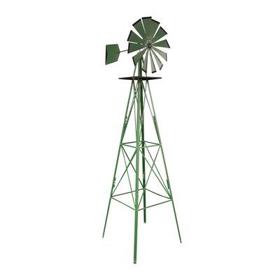 August Grove Nakayama 23 Inch Fan Head Rotates Windmill Windmill