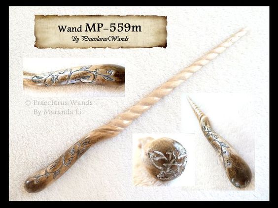 Horn wand - handle shape and wand design - Deathly hallows instead - wanddesign Horn wand - handle shape and wand design - Deathly hallows instead - wanddesign