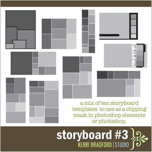 Storyboard Instagram Style » Kerri Bradford Studio Photo - digital storyboard templates Storyboard Instagram Style » Kerri Bradford Studio Photo - digital storyboard templates