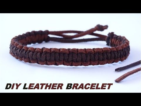 DIY Flat Leather Jewelry  Flat Leather Jewelry Making Tutorials