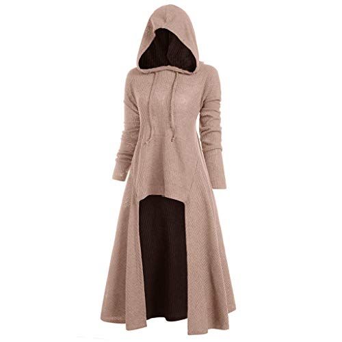 Women Asymmetric Hem Hoodies Plus Size Vintage Cloak High Women Asymmetric Hem Hoodies Plus Size Vintage Cloak High