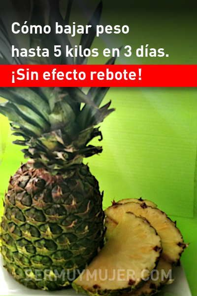Como bajar de peso 3 kilos en 3 dias Como bajar de peso 3 kilos en 3 dias