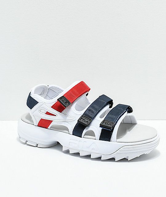 FILA Disruptor White Platform Sandal | Sandalias plataforma ... FILA Disruptor White Platform Sandal | Sandalias plataforma ...
