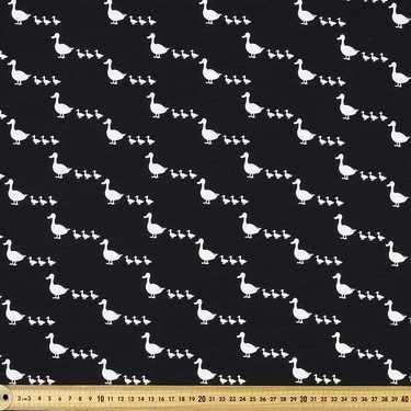 Copenhagen Ducks Cotton Spandex Black 148 cm