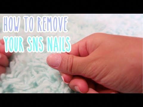 How To Remove Sns Nails At Home Safely Nails Lacquer Sns Nails Remove Sns Nails Nails At Home