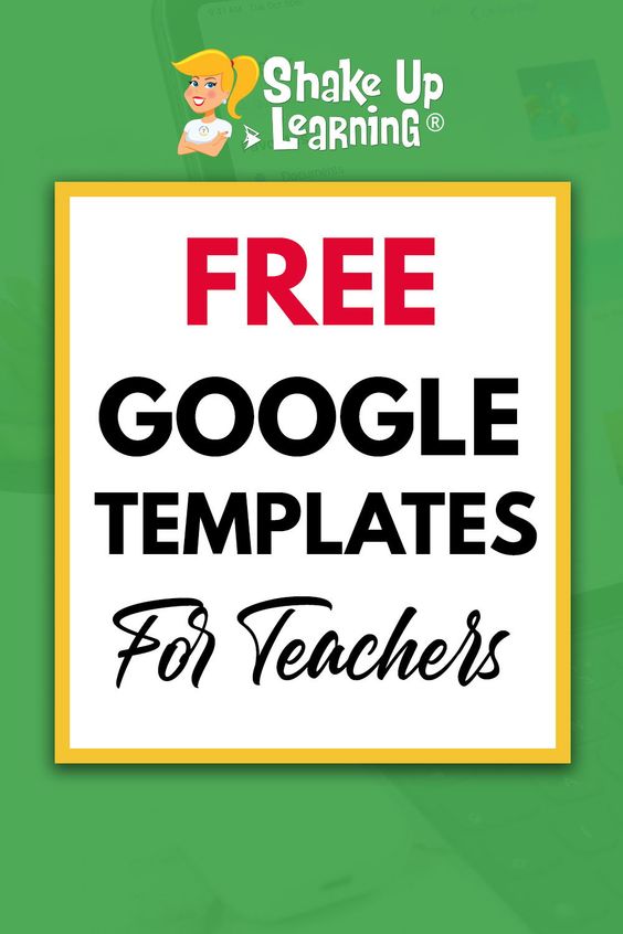 FREE Google Templates For Teachers