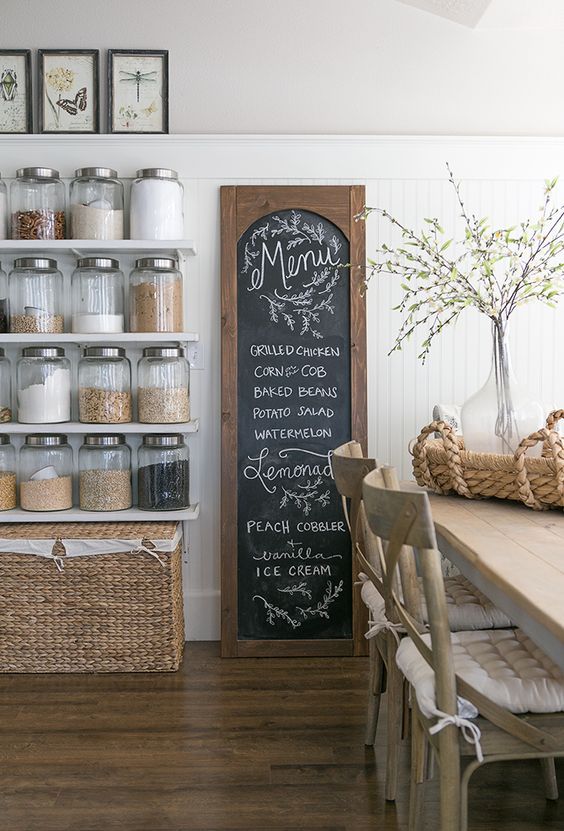 Two Tone Kitchen Walls With Wainscoting Kitchen Chalkboard Paint Mesmerizing Kitchen Blackboard Decorating Inspiration Two Tone Kitchen Walls With Wainscoting Kitchen Chalkboard Paint Alluring Kitchen Blackboard Design Ideas