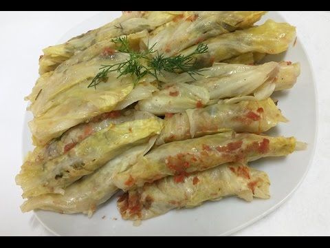 محشي الكرنب على الطريقة المصرية الملفوف Egyptian Stuffed Cabbage Youtube Food Asparagus Vegetables