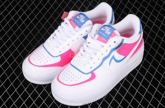 Nike Air Force 1 Shadow White Pink Blue Cu3012 111 Nike Air Force Nike Air Air Force