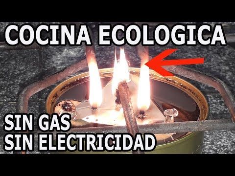 Como Cocinar Sin Gas Sin Electricidad Cocina Ecologica De Aceite Reciclado Youtube Como Cocinar Electricidad Reciclado