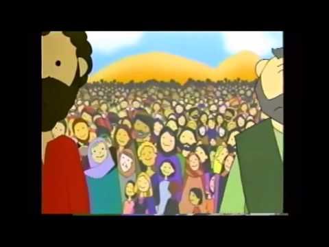 Jesus Multiplica La Comida Predica Para Niños Youtube Video Clip Jesus The Creator