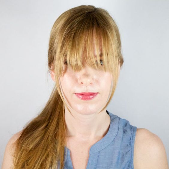 growing out bangs