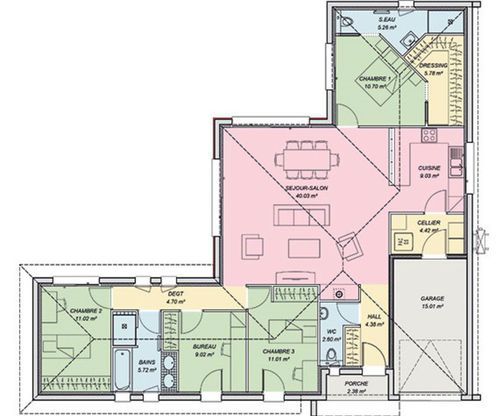Modèle de maison ALBA - Retrouvez tous les types de maison à - modele de construction maison Modèle de maison ALBA - Retrouvez tous les types de maison à - modele de construction maison