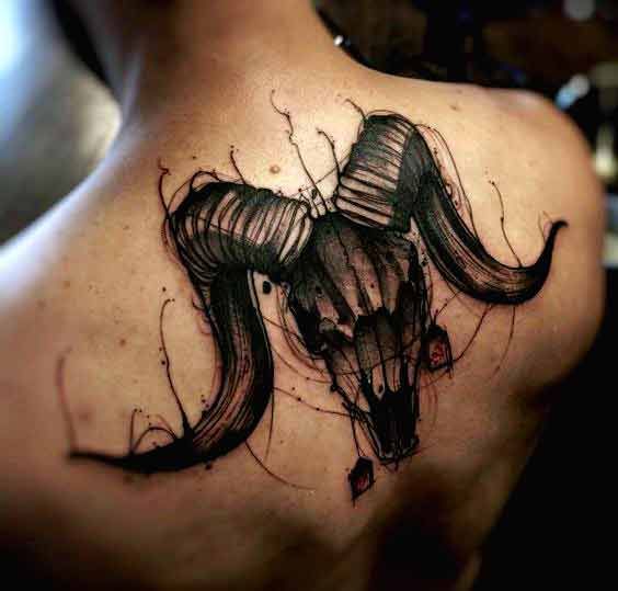 Pin By Oliver Badalandabad On Kreativ Aries Tattoo Ram Tattoo Zodiac Tattoos