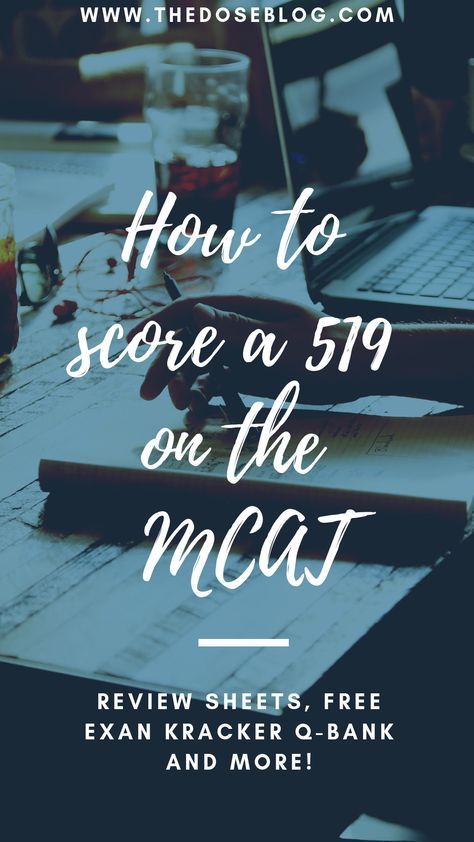 How To Start Preparing For The Mcat As A Freshman