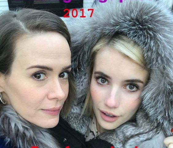 Sarah paulson and emma roberts