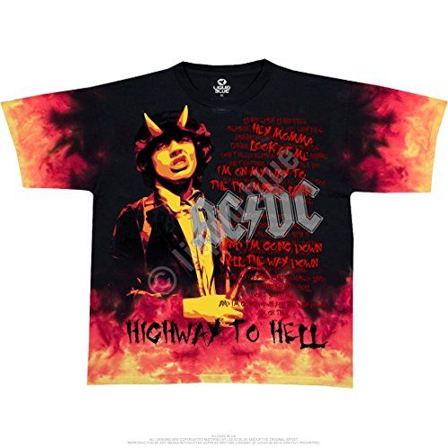 AC/DC Highway to Hell Homme Angus T Shirt unisexe Official Licensed Band Merch AC/DC Highway to Hell Homme Angus T Shirt unisexe Official Licensed Band Merch