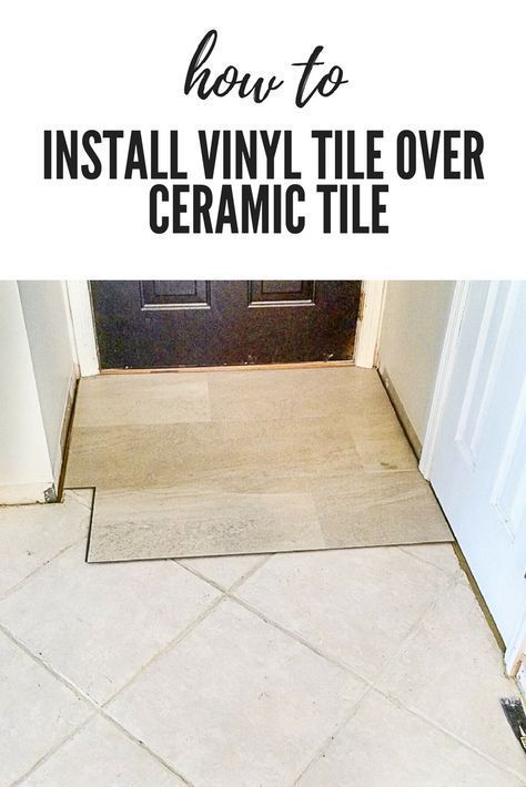 How I Installed Luxury Vinyl Flooring Over Existing Tile In My Kitchen Luxurybathtiles Installation - How To Ceramic Tile Over Vinyl Flooring How I Installed Luxury Vinyl Flooring Over Existing Tile In My Kitchen Luxurybathtiles Installation - How To Ceramic Tile Over Vinyl Flooring