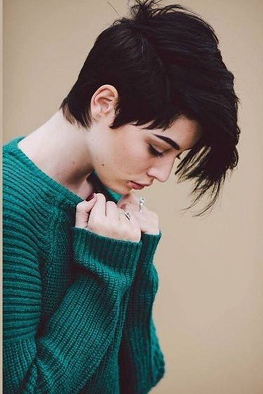 pixie cuts for thick hair