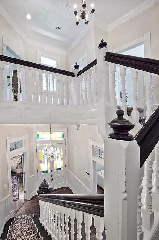 A White Gingerbread Victorian For Sale In San Marcos Moderninteriordoors Victorian House Colors Victorian House Interiors Modern Victorian Homes