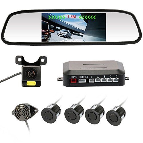 Wireless IR Waterproof Reversing Camera 4.3" TFT LCD Rear View Mirror Monitor Wireless IR Waterproof Reversing Camera 4.3" TFT LCD Rear View Mirror Monitor