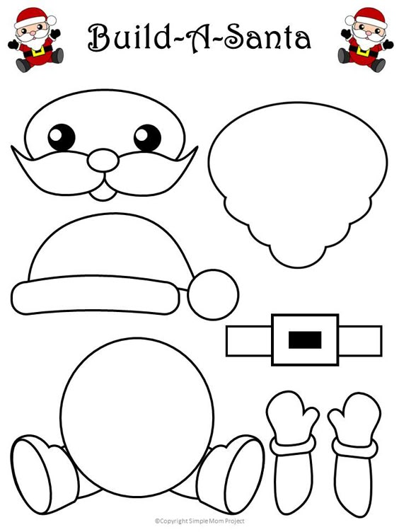 Printable Snowman Craft with FREE Template