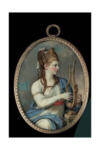 Giclee Print: Sara Gustava Adelaide Schwan, 1797 by Giovanni Domenico Bossi : 24x16in