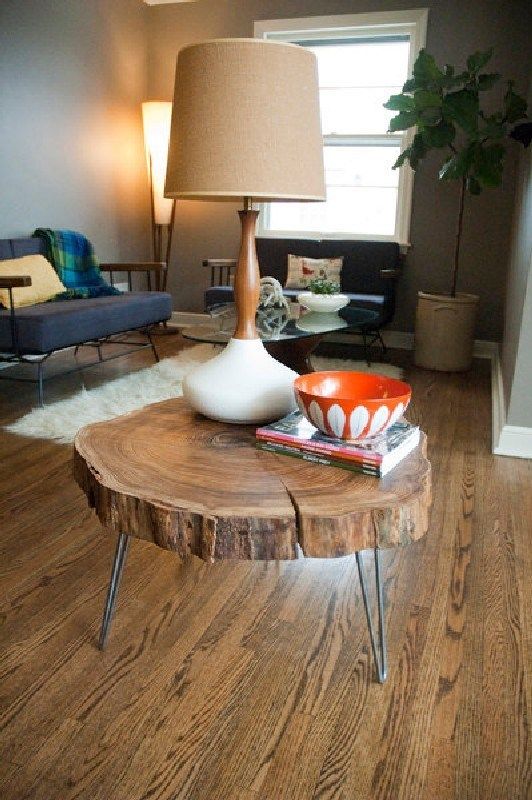 Best Innovative Cookie Slabs Ideas For Attractive Home Interior 19 Coffee Table Wood Design Coffee Table Wood, Wood Slab Coffee Table Ideas