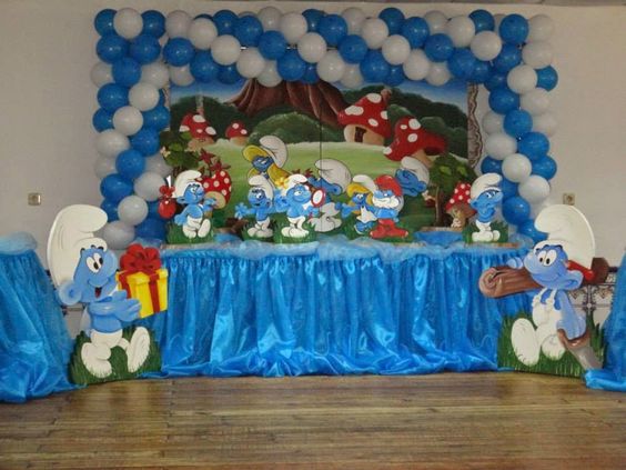 Kriart Festas: Tema os Smurfs - Local: Seixal