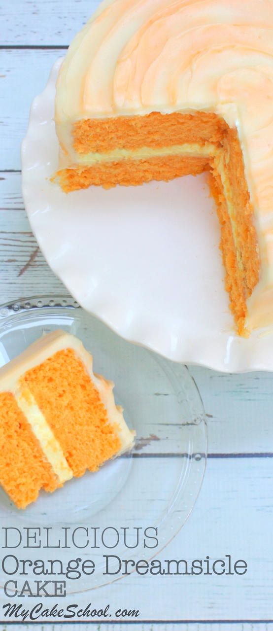Orange Dreamsicle Cake Recipe
