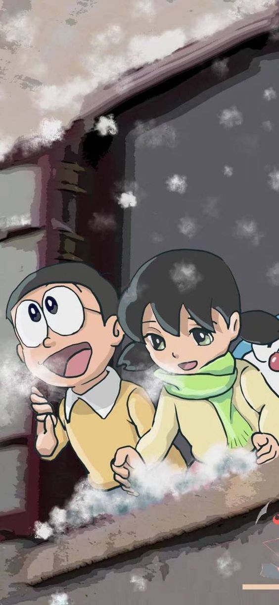 Nobita sizuka wallpaper by Prince68899 - Download on ZEDGE™ | b3f2