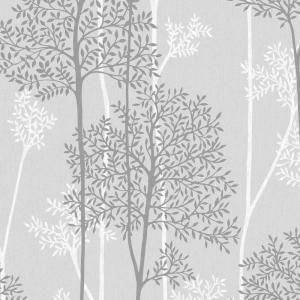 Graham Brown Eternal Gray Vinyl Strippable Wallpaper Covers 56 Sq Ft 33 287 The Home Depot Silver Wallpaper Wall Wallpaper Grey Wallpaper