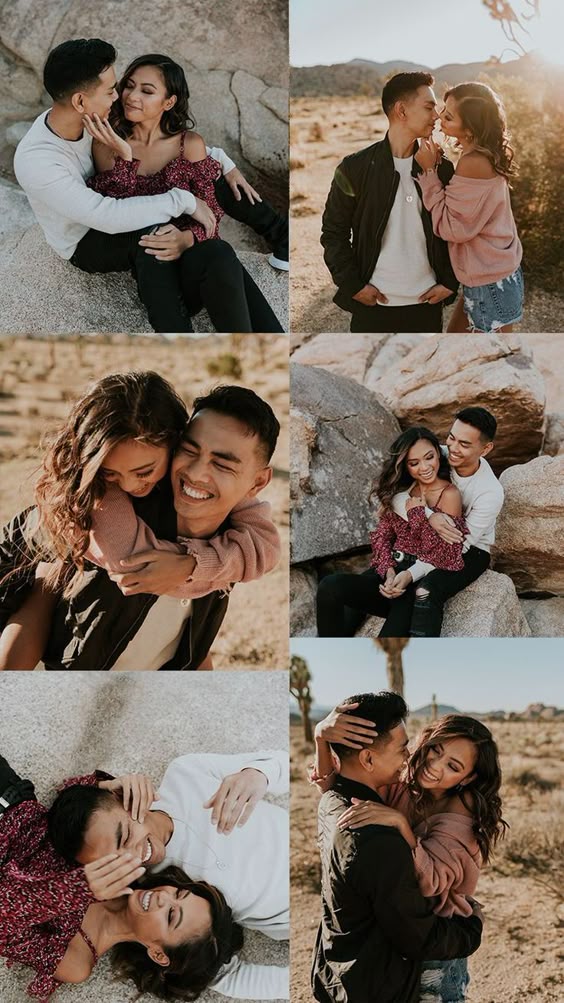 Joshua Tree Engagement Photos