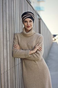 Colección otoño-invierno Christine.Turbante Style 1131-395 #turbante #invierno www.monjes.net