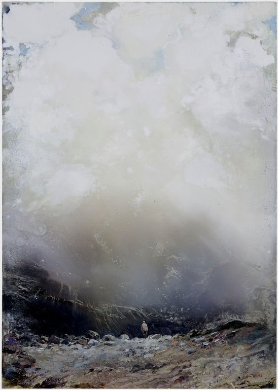 Tuomo Saali, Leijuvaa valoa, oil on canvas 2012
