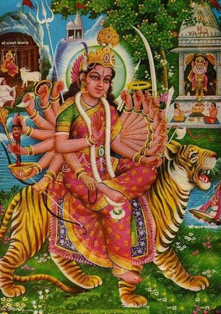 Hindu Goddess Durga Mata Beautiful Pictures Gallery