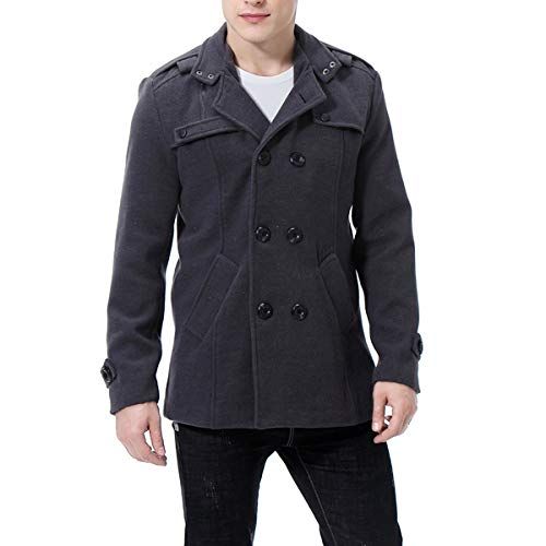 manteau homme rembourré boutonné avec capuche manteau homme rembourré boutonné avec capuche