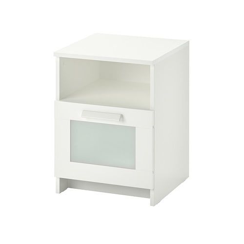 BRIMNES white, Bedside table, 39x41 cm BRIMNES white, Bedside table, 39x41 cm