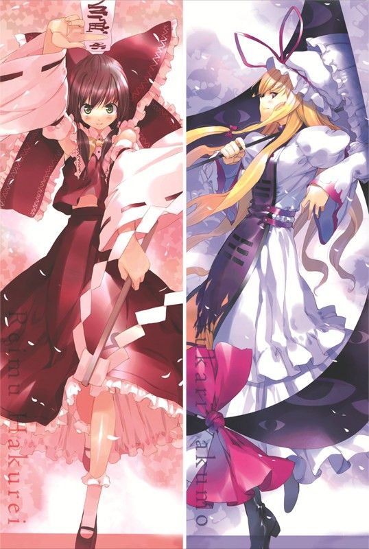 Japan Anime Touhou Project Hakurei Reimu Dakimakura Hugging Body Pillow case Hot