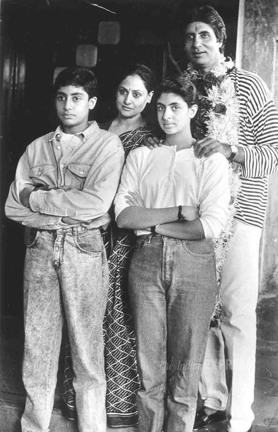 Happy birthday Jaya Bachchan: Unseen family pics
