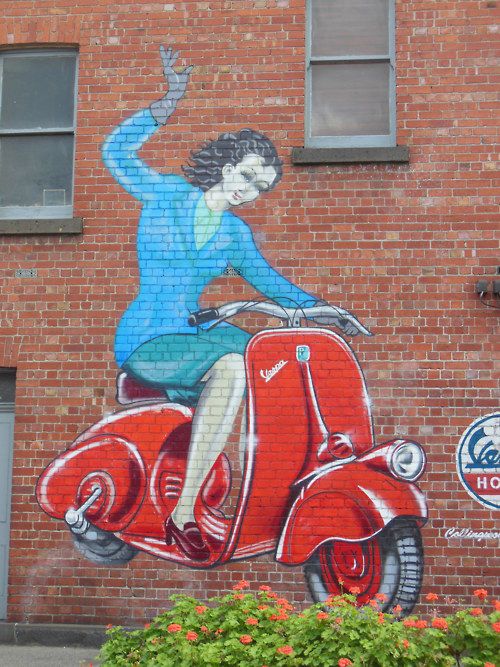 Vespa Piaggio Roller mods Italian murales wallpaper joyas de pared 56 cm Vespa Piaggio Roller mods Italian murales wallpaper joyas de pared 56 cm