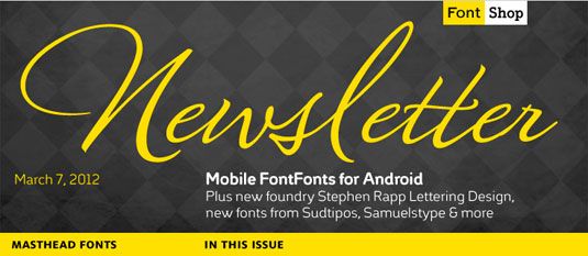 newsletter mastheads